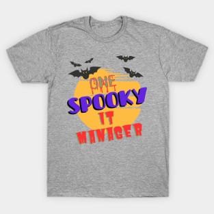 One Spooky IT Manager Halloween T-Shirt